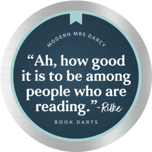 Rilke Quote Book Dart Tin