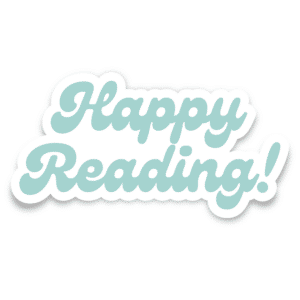 Happy Reading Sticker