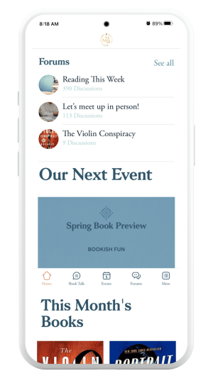 Android A book club app